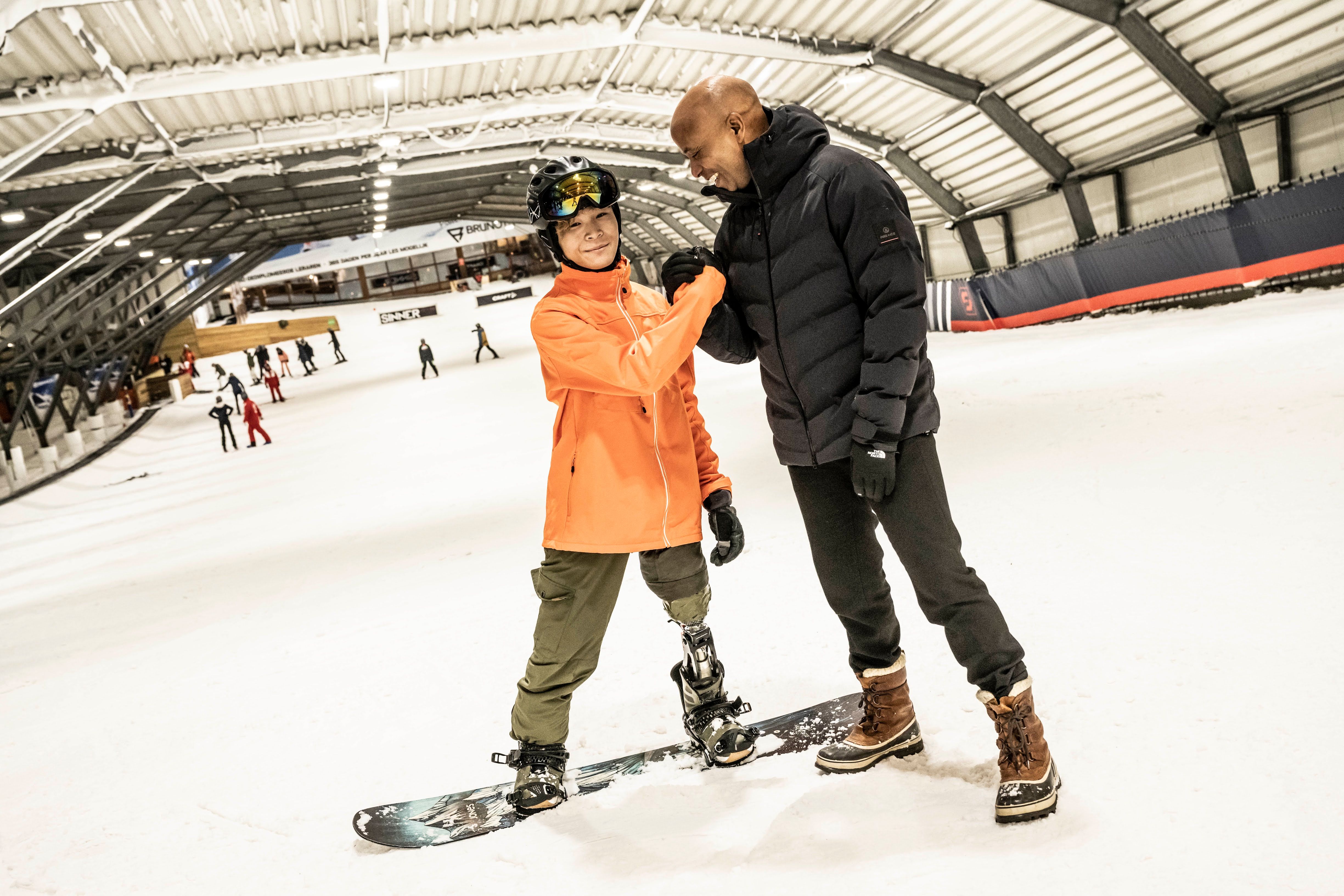 Aandacht voor aangepast wintersporten in uitzending